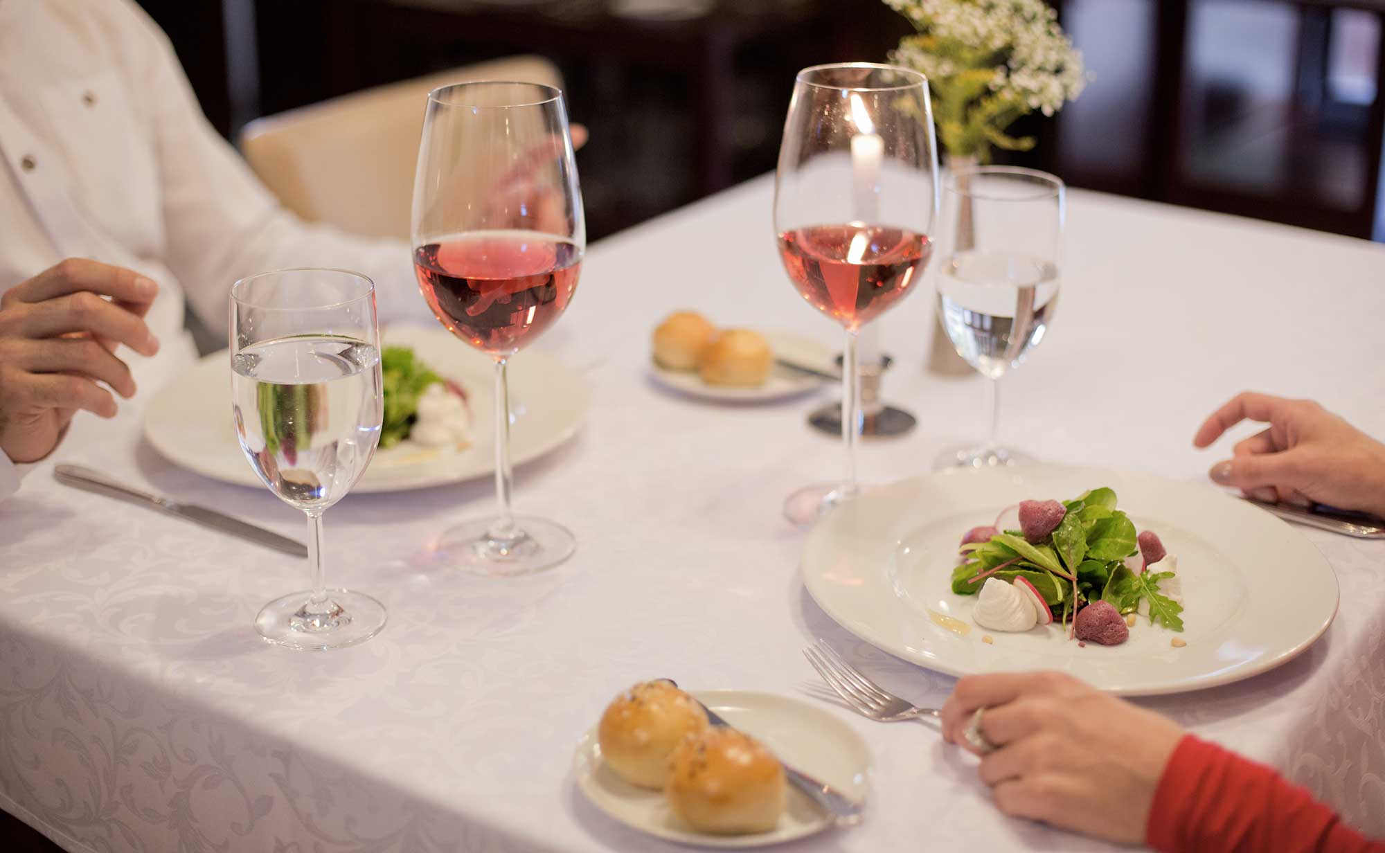 New menu in Le Jardin Restaurant